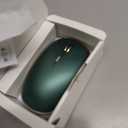 JOYACCESS 2.4G Slim Wireless Silent Mouse, Portable Wireless Computer Mouse with 5 Adjustable DPI Levels, USB Mice for Desktop, Notebook, MacBook, Chromebook, PC (Green)