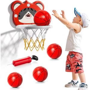 Bennol Toddlers Basketball Hoop wtih Scoreboard Indoor Toys for 2 3 4 5 Year Old Boys Kids, Indoor Mini Basketball Hoop Toy for Toddlers Kids Ages 2-4 3-5, Boy Toys 2 3 4 5 6 Year Olds Birthday Gifts