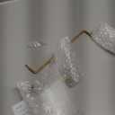 Kingston Brass KTPLS1 Victorian Toilet Tank Lever, Porcelain Handle, Polished Chrome (9-3/8 inch flush arm length)