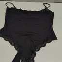 Womens Lace Body Suits Square Neck Body Suit Sexy Backless Thong Cami bodysuit Spaghetti Strap Going Out Tops, XL