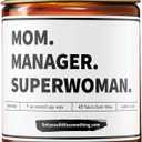 Manager Gifts for Women - Lavender Vanilla Scented Soy Wax Candle - Manager Appreciation Gift for Boss Lady, Empowering Boss Gifts for Birthday, Farewell, Thank You, New Job, Office Managers