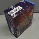 DG-Direct Christmas Tree Topper Lighted with 6 Projected Patterns, Led Rotating Magic Snowflake, 3D Hollow Glitter Lighted Silver Snow Tree Topper for Christmas Tree Decorations, Gold