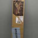 Art3d 36-Pack 54 Sq.ft Peel and Stick Floor Tiles Vinyl Plank Flooring Wood Look, Adhesive and Waterproof Tile Sticker for Bedroom, Living Room, Kitchen, RV In Ebony