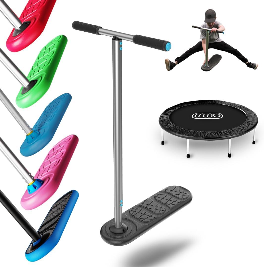 The Indo Trick Scooter - Stunt Scooter for Teens, Kids and Adults - Trampoline Scooter to Practice Pro Scooter Tricks - Indoors and Outdoors Scooter - Professionals and Beginners