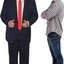 Cardboard People Donald Trump Life Size Cardboard Cutout Standup, 74" x 27"