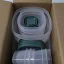 Rubbermaid Easy Find Lids Food Storage Containers, Blue Spruce, 26 Piece Set