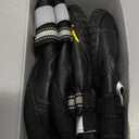 QUMY Dog Shoes for Large Dogs, Medium Dog Boots & Paw Protectors for Winter Snowy Day, Summer Hot Pavement, Water-Resistant in Rainy Weather, Outdoor Walking, Indoor Hardfloors Skid-Resistant Sole (Size 5: 2.4''x2.8''(W*L) (Pack of 4))