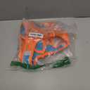 rabbitgoo Dog Harness Small Sized and Leash Set, Step in Soft Light Puppy Vest, Breathable Mesh Pet Harness, Reflective for Safe Easy Walking, Blue & Orange S (S (Chest: 15.1 - 16.5"))