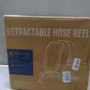Giraffe Tools Ground-Mounted Retractable Garden Hose Reel,1/2" x 130FT
