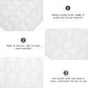 3 x PRETYZOOM Mini Skull Gummy Mold, Silicone 40-Cavity Skull Head Ice Cube Tray, Halloween Skeleton Baking Mold for Chocolate, Candy, Jelly, Dog Treats