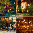 LNRYY Outdoor Solar Lights, 6Pack Solar Torch Light with Flickering Flame, Solar Garden Lights Waterproof for Outdoor Decorations, Flame Torches for Outside, Outdoor Lighting for Pathway Yard Decor