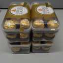 4 x Ferrero Rocher, Premium Milk Chocolate Hazelnut, Individually Wrapped, Chocolate Gift Box, 16 Count, 7 oz (EXP 09/30/25)