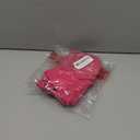 DHSO High Waisted Biker Shorts for Women-5" Tummy Control Fitness Athletic Workout Running Yoga Gym Shorts (Small-Medium, Rose Red)