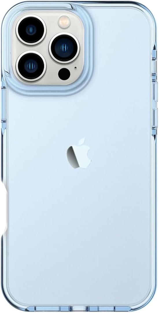 ArtsEvo Designed for iPhone 16 Pro Max Case, 6.6ft Drop Protection, Full Body Screen Camera Protective Phone Case, Light Blue