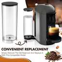 Feekoon 60 OZ Water Tank Reservoir Compatible with Groupe SEB Nespresso by Krups Vertuo Plus Deluxe XN900840 Coffee Machine/Krups Groupe SEB Nespresso Vertuo Plus XN900T40 Pod Coffee Machine