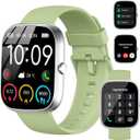Smart Watch for Men Women, 1.91"HD Screen Smartwatch (Answer/Make Call), 2026 Fitness Tracker Heart Rate/Activity/Sleep Monitor, IP68 Waterproof,110+ Sport Modes,Step Counter for Android IOS Green
