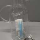 Yirilan Glass Pitcher, 90 oz/2.6 Liter Water Pitcher with Lid, Large Juice Pitchers for Drinks, Glass Water Carafe,Glass Tea Jug,Beverage Pitcher Transparent