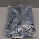 24 Pcs Velvet Bows Christmas Tree Ornaments Vintage Double Faced Velvet Ribbon Bows for Tree Garland Wreath Indoor Outdoor Xmas(9 x 13 Inch, Width of 1",Dusty Blue)