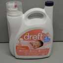 Dreft Stage 1 Newborn Baby Liquid Laundry Detergent, Gentle on Sensitive Skin, HE Compatible, 114 loads (150 Fl Oz (Pack of 1))