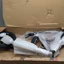 JOYSTAR Kick Scooter for Ages 5-9 Years Old Boys Girls, 12 Inch Big Wheels Scooters for Kids, Teens and Adults, Rear Brake and Adjustable Handlebar, Kids Scooter (Black)