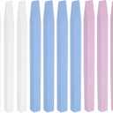 HARFINGTON 12pcs Pumice Stone Nail File, Pumice Nail Polishing Stick Cuticle Remover Pusher, Professional Quartz Stone Nail Filing Buffer Manicure Tool for Salon Nail Art Care