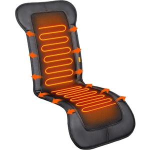 47.2-inch Long Seat Cushion with Heat for Back and Thighs