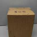 Small Ceiling Fan with Lights, 25" Flush Mount with Remote Control, Reversible Quiet DC Motor, Black, 3 Blades, 6 Speeds, Dimmable LED, Adjustable Color Temperature, Timer