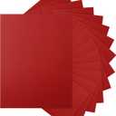 Silunkia 100 Sheets Christmas Red Cardstock 8.5 x 11 Scrapbooking Paper, 200gsm/75lb Premium Dark Red Paper Card Stock for DIY Cards Making, Crafting, Party Decors, Wedding Invitations