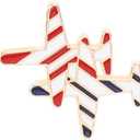 Flight Costume Set Beret Scarf White Gloves Sunglasses Airplane Pin Role Play Party Halloween Cosplay