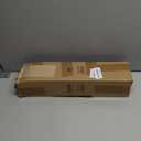 Gold Wrap Around Curtain Rods 66 to 120":Blackout Heavy Duty Adjustable Long Window Curtain Rod Room Darkening,Modern Industrial Curved French Return Metal Drapery Rods Easy Install,Brass Gold