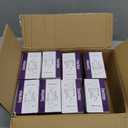 Enerlites 881131-W Decorator/Toggle Switch Wall Plate Combination, 2-Gang, White, Standard Size, Unbreakable Polycarbonate, Replacement Receptacle Faceplates Outlet Cover, 80 Pieces