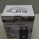 SIMPLETASTE Milk Frother, 4-in-1 Electric Milk Steamer, Automatic Warm and Cold Foam Maker and Milk Warmer for Latte, Cappuccinos, Macchiato (Blue)