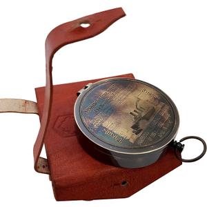 Nautical Compass Maritime Vintage Titanic Brass Magnetic Pocket Compass Functional Navigation Tool Home Table Decor Marine Ships