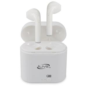 iLive True Wireless Bluetooth Earbuds in White
