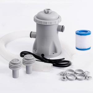 Cartridge Filter Pump for Ground Pools Pools, 330 GPH Pump Rate Pool Filter, Improved Circulation and Filtration, Easy Installation, Improved Water Clarity