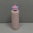 Ello Pop & Fill 32oz Stainless Steel Water Bottle with Quick Fill Technology, Double Walled and Vacuum Insulated Metal, Leak Proof Locking Lid, Sip and Chug, Reusable, BPA Free, Heavenly Hues