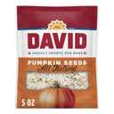 DAVID All Natural Pumpkin Seeds, 5 oz. (Pack of 12) (EXP 08/19/26)