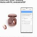 SAMSUNG Galaxy Buds Live True Wireless Earbuds US Version Active Noise Cancelling Wireless Charging Case Included, Mystic Black