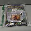 Large Patio Door Shrink Film Window Insulation Kit Cuttable with AdhesiveTransparent,Window Plastic for Winterizing Thicken Thermal Waterproof Insulation Cover Warm Winter (1Pack, 84"W x 120"T) (Clear 1pcs)