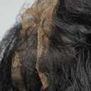 Bling Hair 30 Inch Remy Human Hair Wig 13x6 Deep Wave Lace Front Wigs Human Hair 200 Density Deep Curly Wigs Lace Frontal Pre Plucked Wig for Women Curly Lace Front Wig (Black)