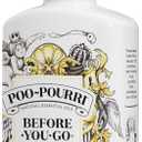 Poo-Pourri Before-You-Go Toilet Spray, Original Citrus, 8 Fl Oz, Up to 400 Uses, Bathroom Odor Deodorizer, Plant-Based with Essential Oils, for Home or Work, Lemon, Bergamot and Lemongrass Scent