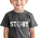 Toddler Easter Boys Shirt for Girls Kids Easter T-Shirts Tops Funny Bunny Graphic Tee Short Sleeve 2-8 Years