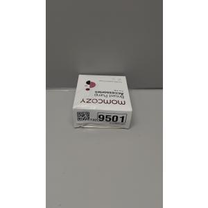 Momcozy Air 1 Ultra-Slim Breast Pump, Hands-Free Wearable Pump with Wireless Charging Case & App Control with Auto Mode & Full-Milk Alert, Industry-First Transparent Top for Easy Nipple Alignment