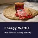 GU Energy Stroopwafel Salty's Caramel Sports Nutrition Waffle, Caffeine-Free, and Kosher dairy, On-the-Go Energy for Any Workout, 16 Count