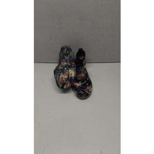 DaeRainy Womens Rain Boots Ankle Waterproof Garden Rainboot 10