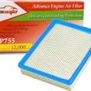 EPAuto GP755 (CA8755A) Engine Air Filter, Replacement for Chevy Silverado, Suburban, Tahoe, Avalanche, GMC Sierra, Yukon, Cadillac Escalade Fits V8 5.3L/6.0L/6.2L Engines (19992020)