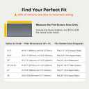 2 Pack Magnetic 24 Inch Monitor Privacy Screen, 16:10 Aspect Ratio, Removable Anti-Glare Blue Light Filter, Anti-Spy Screen Protector for Desktop Computer