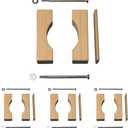 Cardinal Gates Round Clamp for Pet Gates (Pack of 4)