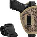 Gun Holster for Men Women Universal IWB/OWB Holster for Pistol Concealed Carry 9mm Holsters Fits Glock M&P Shield and Most Size Handgun
