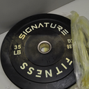 Fitvids Olympic Bumper Plates Set, 2" Weight Plates for Strength Training & Weightlifting, Paris or Set or Set with Barbell, Multiple Options (Black)